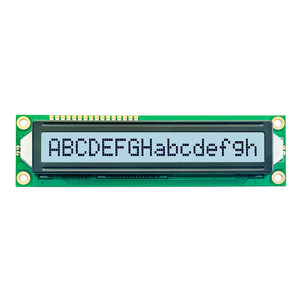 16x1 character lcd display