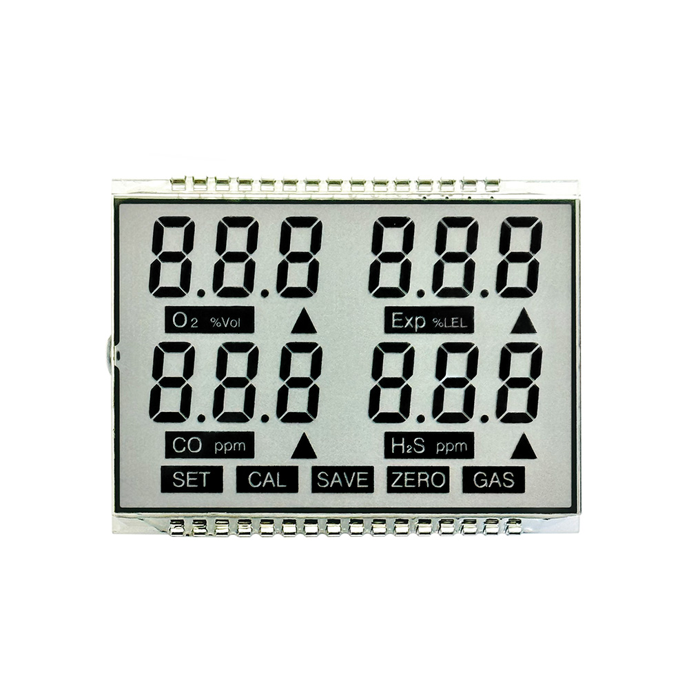 7 Segment Transparent LCD Display