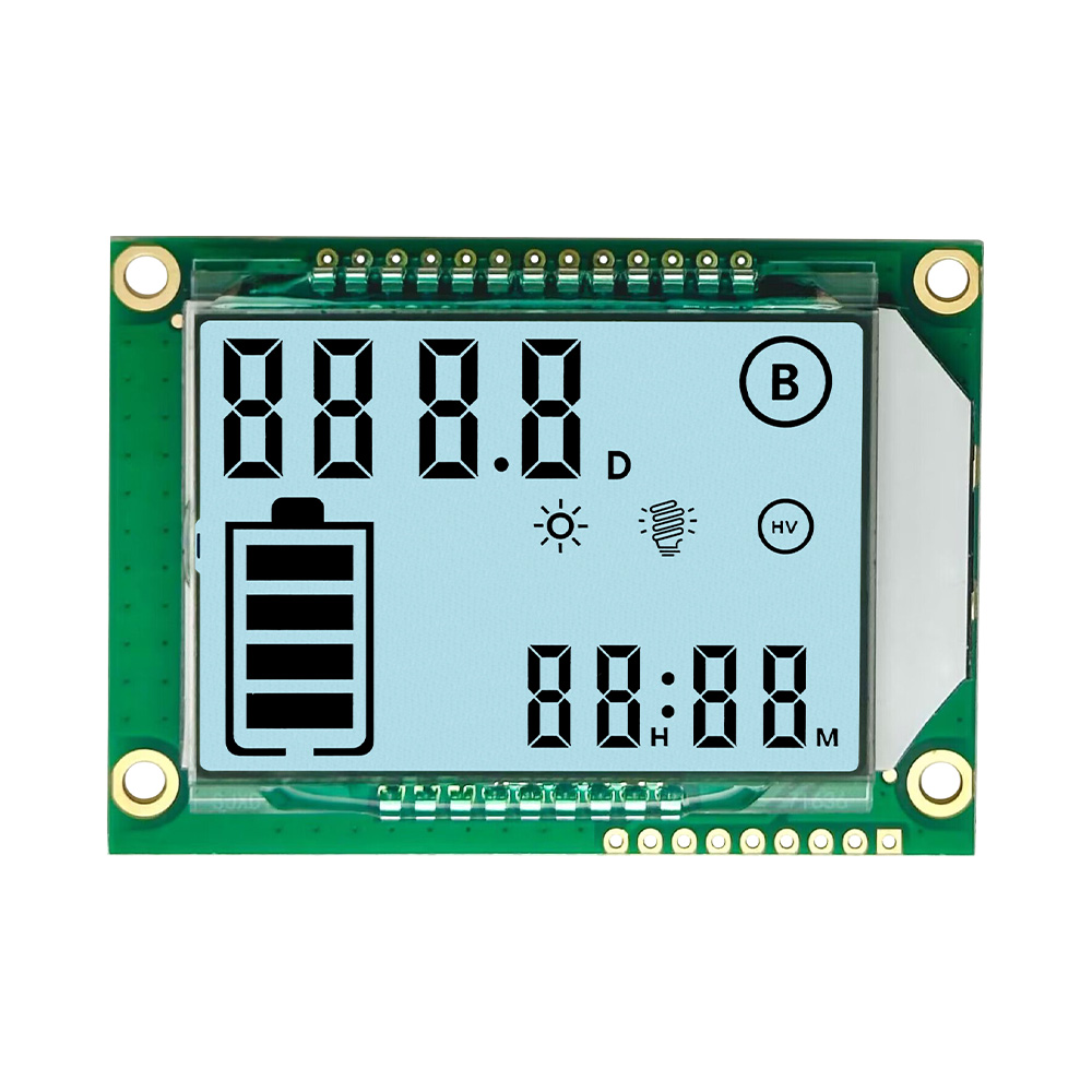 7 Segment-LCD-Anzeige funktioniert