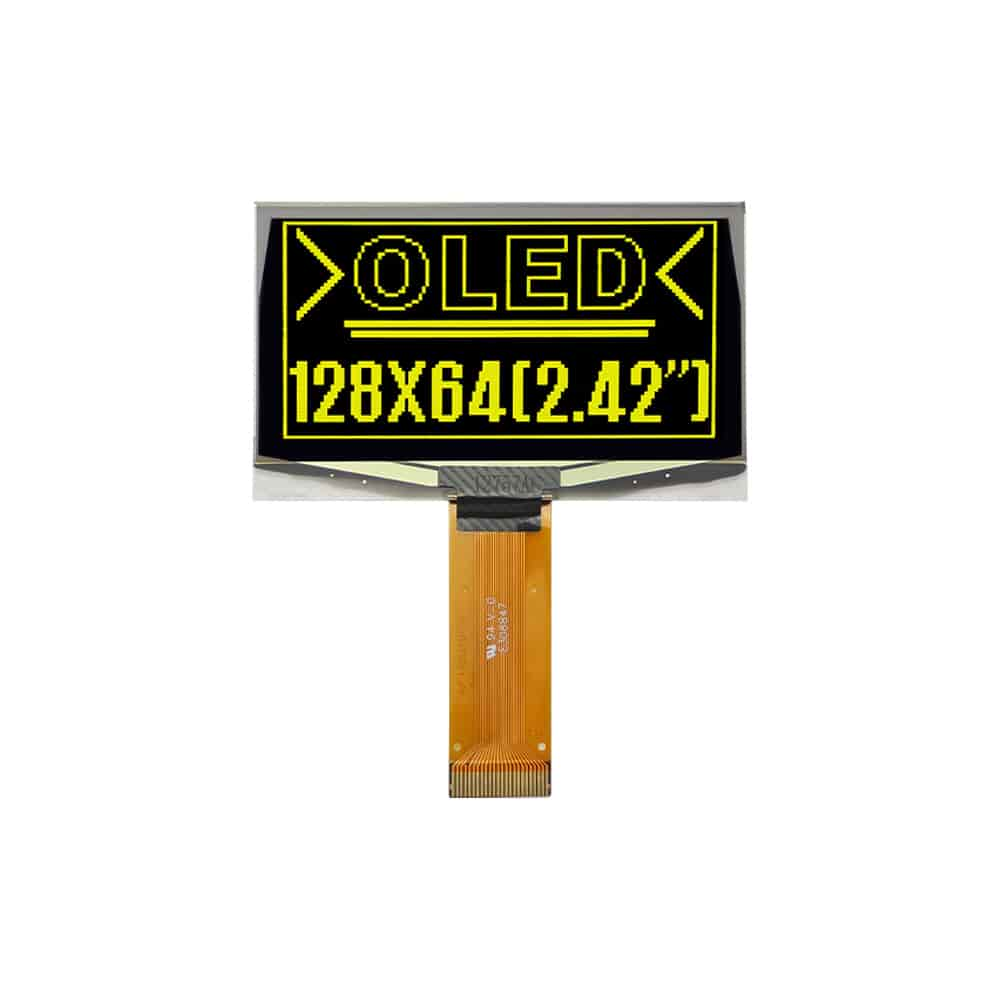 монохромный oled-дисплей