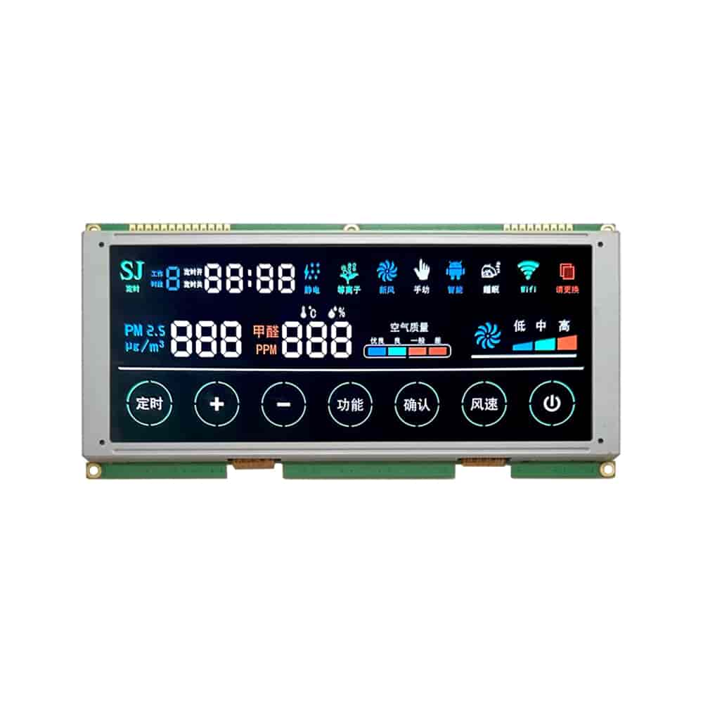 7 segment lcd display ht1621