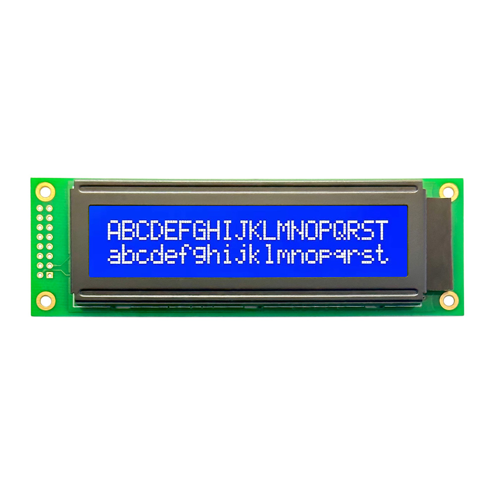 lcd display character table