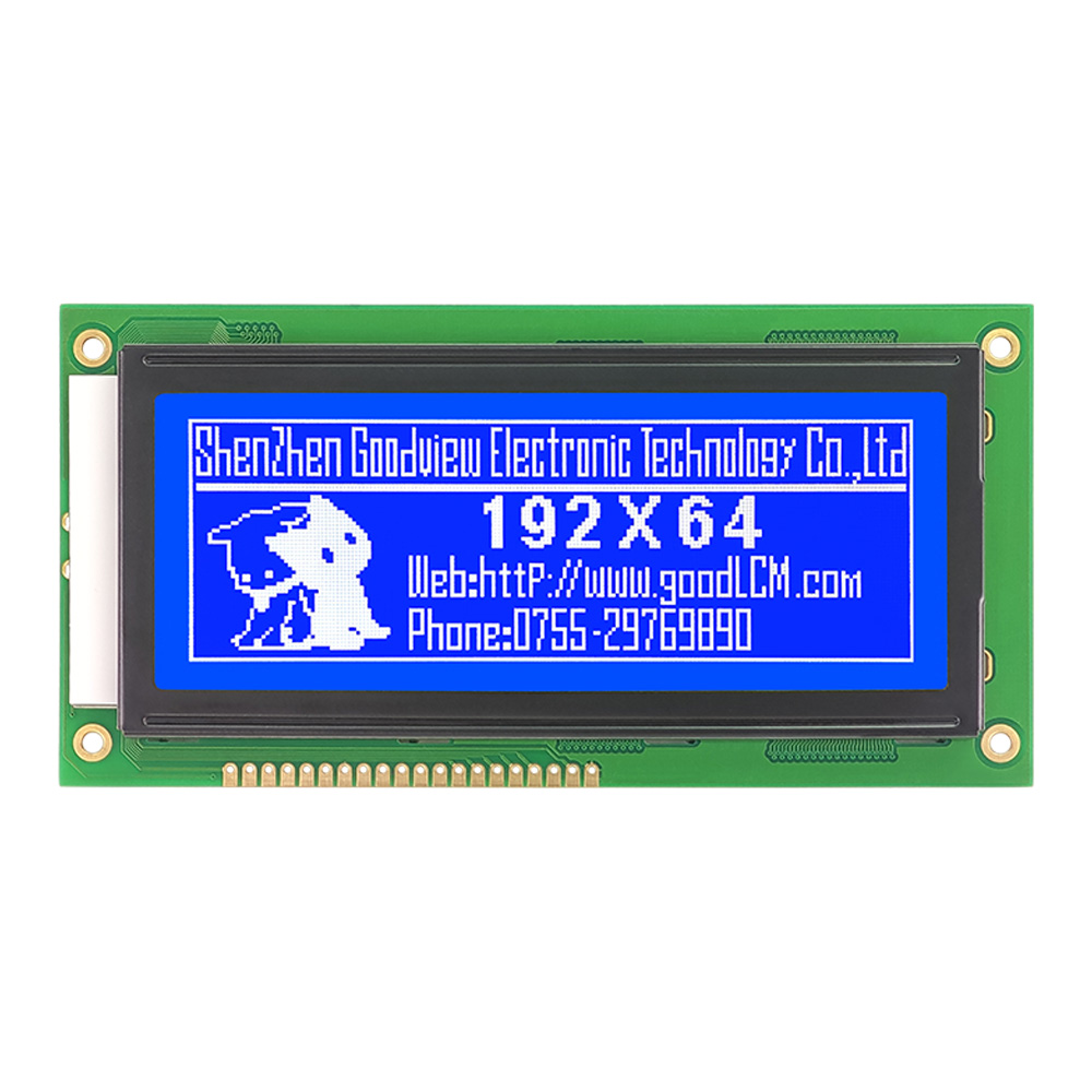 large monochrome lcd display