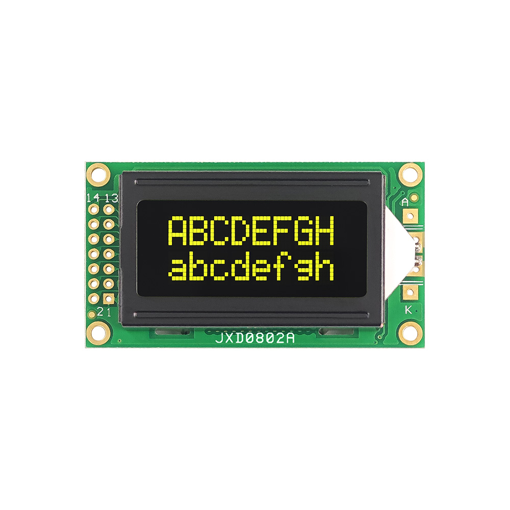 LCD Displays Random characters - JXD0802A