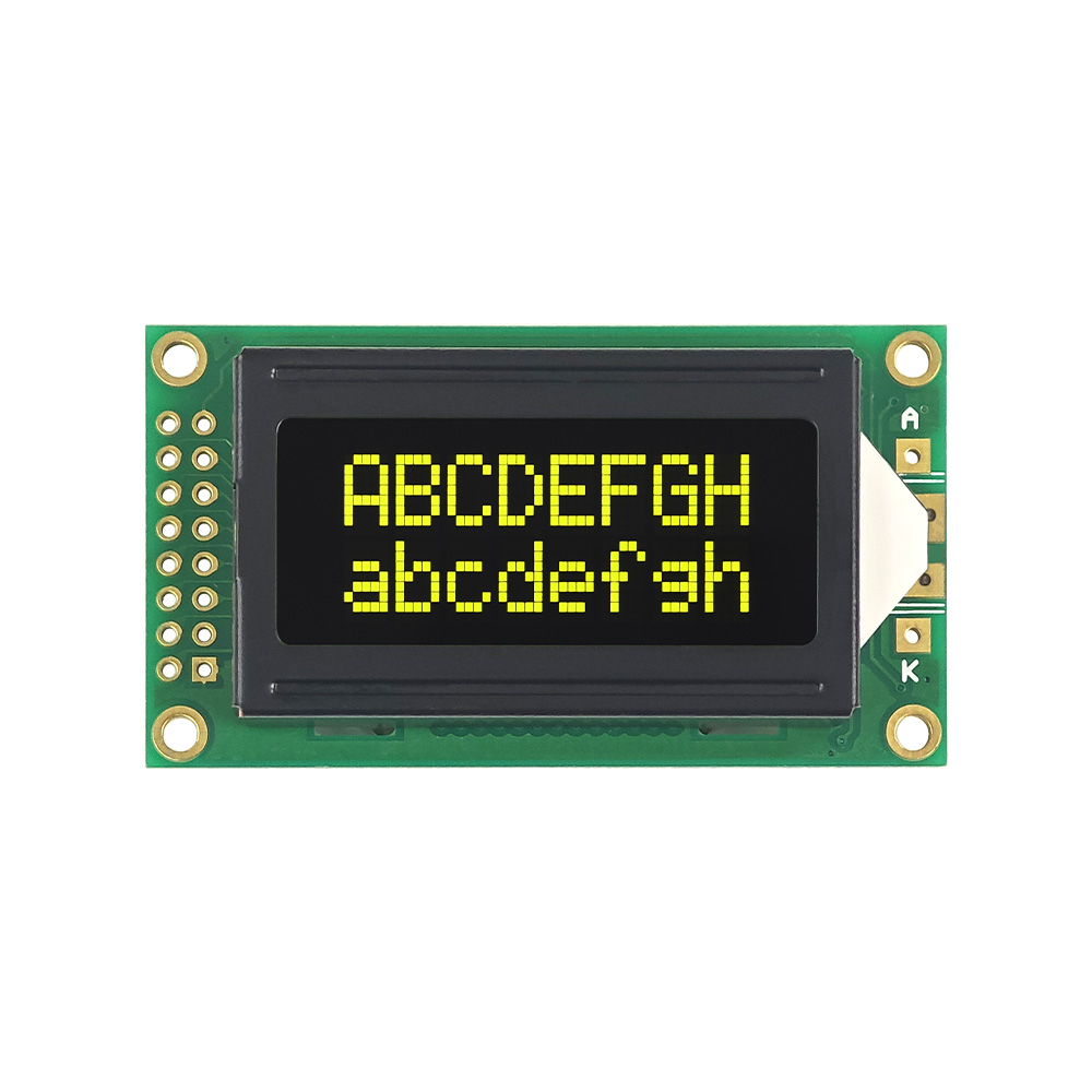 Dot Matrix Lcd 0802 Character LCD Display - SJXD0802A-1