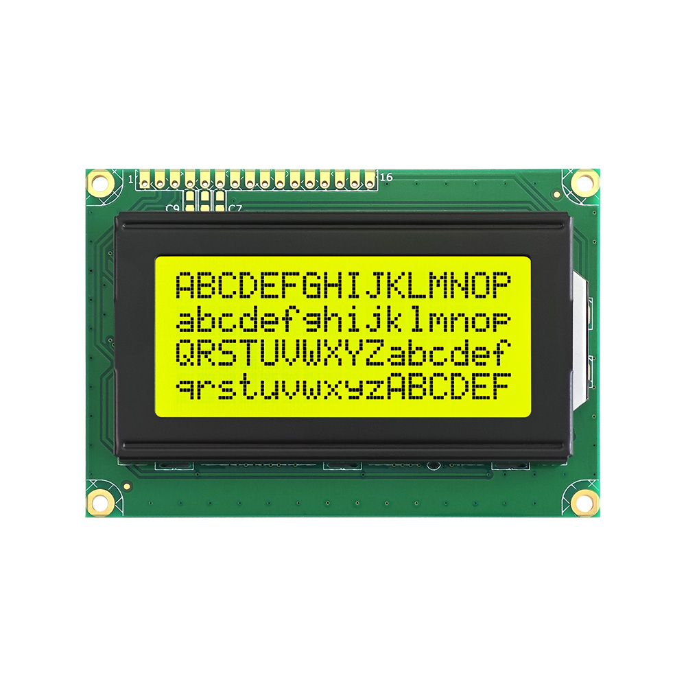 Écran LCD à caractères matriciels