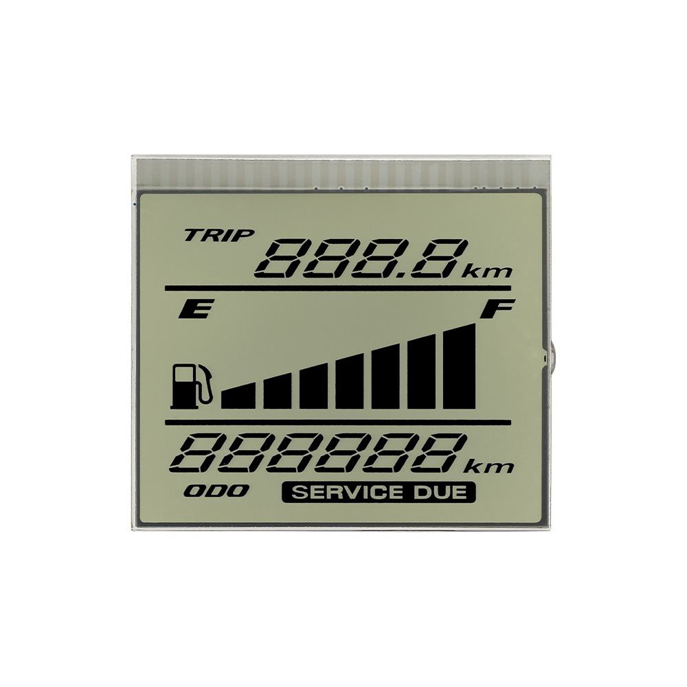 LCD Multi-Segment Display Font