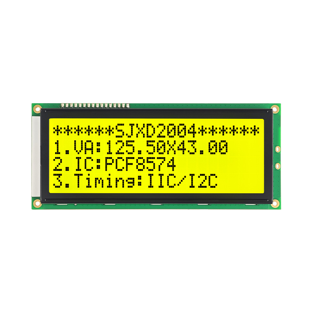 20x4 I2C Character LCD Display Power Requirement